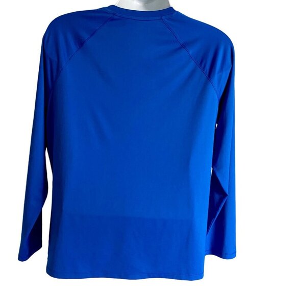 Reel Legends Performance Blue Long Sleeve Shirt with Reel Tec Women's 1X… - Picture 6 of 7